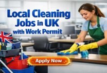 Local Cleaning Jobs in UK with Work Permit