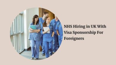 NHS Hiring in UK With Visa Sponsorship For Foreigners