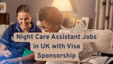 Night Care Assistant Jobs in UK with Visa Sponsorship