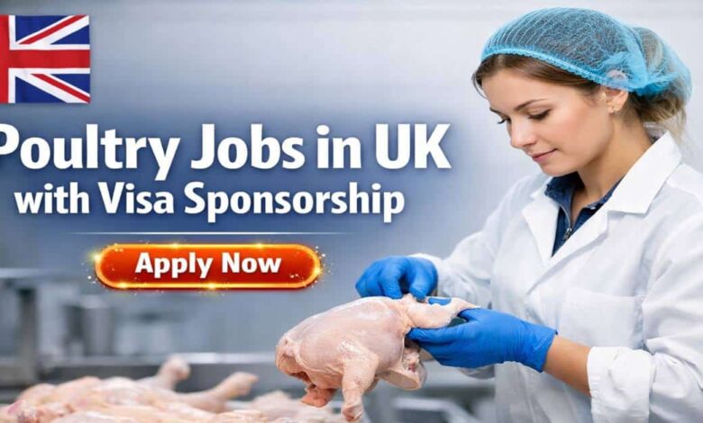Poultry Jobs in UK with Visa Sponsorship