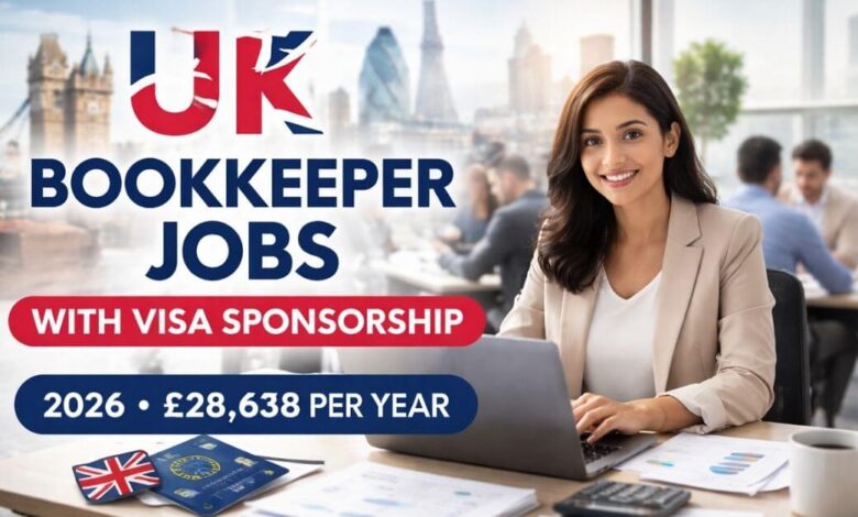 UK Bookkeeper Jobs with Visa Sponsorship