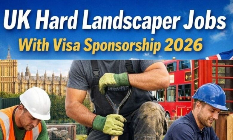 UK Hard Landscaper Jobs With Visa Sponsorship