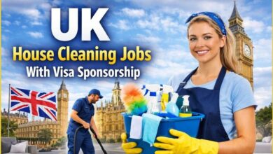 UK House Cleaning Jobs With Visa Sponsorship