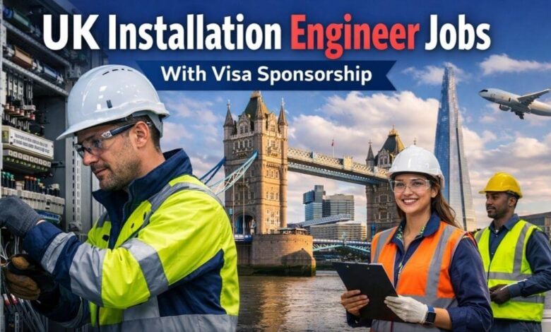 UK Installation Engineer Jobs With Visa Sponsorship