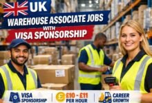 UK Warehouse Associate Jobs with Visa Sponsorship