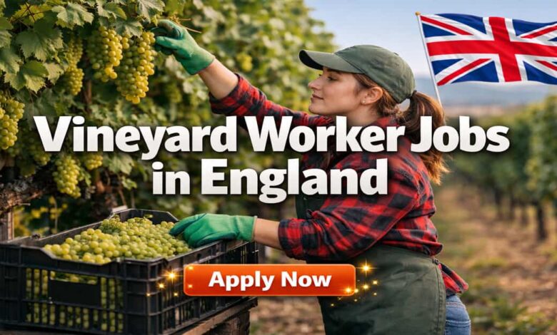 Vineyard Worker Jobs in England