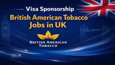 Visa Sponsorship British American Tobacco Jobs in UK