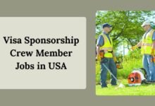Visa Sponsorship Crew Member Jobs in USA