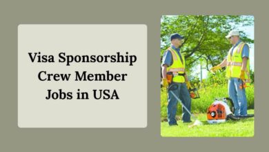 Visa Sponsorship Crew Member Jobs in USA