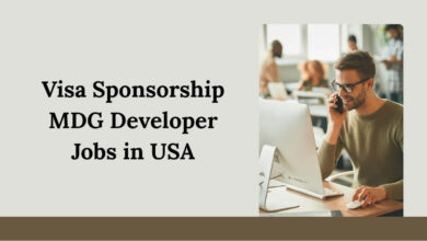 Visa Sponsorship MDG Developer Jobs in USA