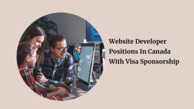 Website Developer Positions In Canada With Visa Sponsorship