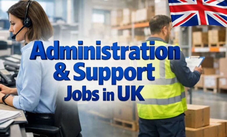Administration & Support Jobs in UK