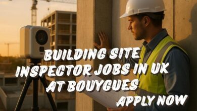 Building Site Inspector Jobs in UK at BOUYGUES