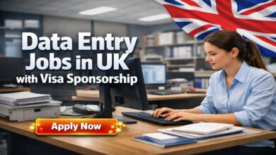 Data Entry Jobs in UK with Visa Sponsorship