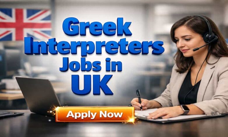 Greek Interpreters Jobs in UK