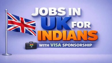 Jobs in UK for Indians with Visa Sponsorship