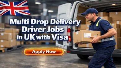 Multi Drop Delivery Driver Jobs in UK with Visa