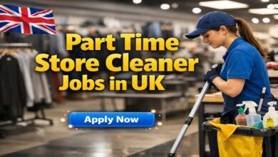 Part Time Store Cleaner Jobs in UK