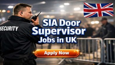 SIA Door Supervisor Jobs in UK