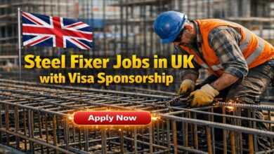 Steel Fixer Jobs in UK with Visa Sponsorship