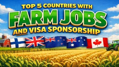 Top 5 Countries with Farm Jobs and Visa Sponsorship