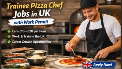 Trainee Pizza Chef Jobs in UK with Work Permit