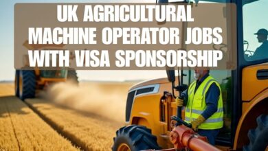UK Agricultural Machine Operator Jobs with Visa Sponsorship