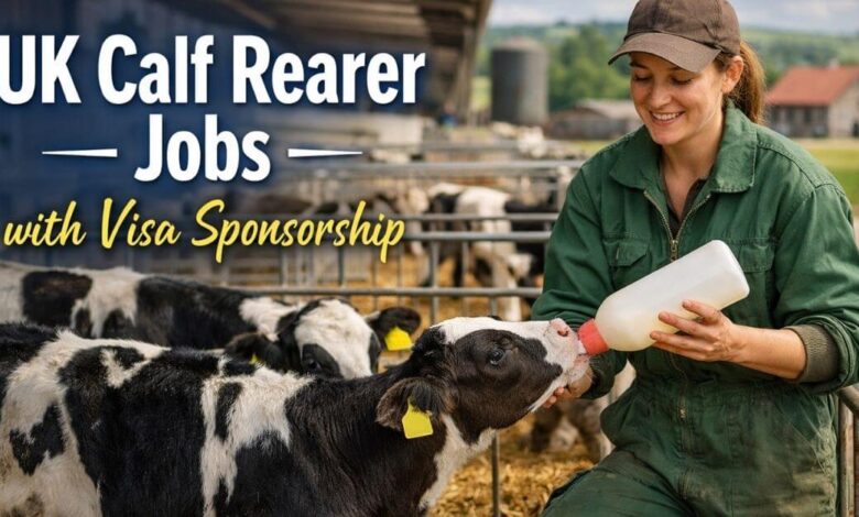 UK Calf Rearer Jobs with Visa Sponsorship