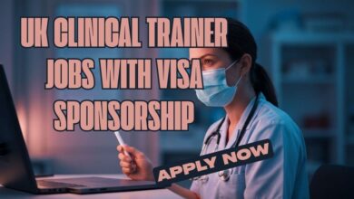 UK Clinical Trainer Jobs with Visa Sponsorship