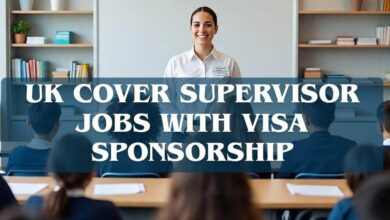 UK Cover Supervisor Jobs with Visa Sponsorship