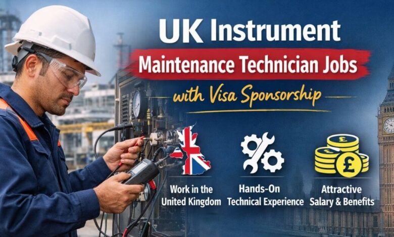 UK Instrument Maintenance Technician Jobs with Visa Sponsorship