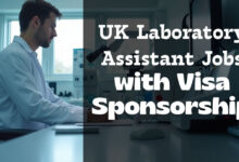 UK Laboratory Assistant Jobs with Visa Sponsorship