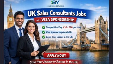 UK Sales Consultants Jobs with Visa Sponsorship