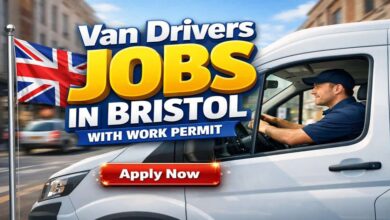 Van Drivers Jobs in Bristol with Work Permit