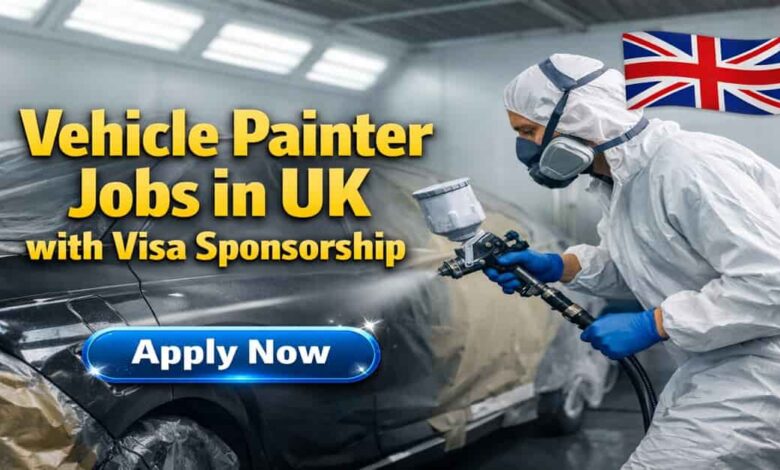Vehicle Painter Jobs in UK with Visa Sponsorship