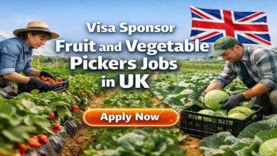 Visa Sponsor Fruit and Vegetable Pickers Jobs in UK