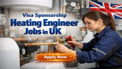 Visa Sponsorship Heating Engineer Jobs in UK