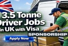 3.5 Tonne Driver Jobs in UK with Visa Sponsorship