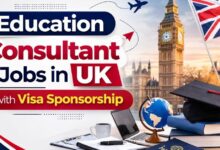Education Consultant Jobs in UK with Visa Sponsorship