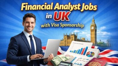 Financial Analyst Jobs in UK with Visa Sponsorship