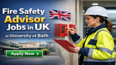 Fire Safety Advisor Jobs in UK at University of Bath