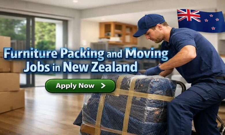 Furniture Packing and Moving Jobs in New Zealand