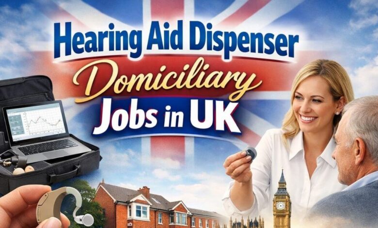 Hearing Aid Dispenser Domiciliary Jobs in UK