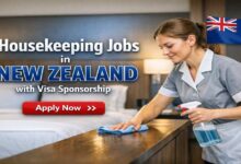 Housekeeping Jobs in New Zealand with Visa Sponsorship