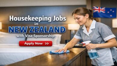 Housekeeping Jobs in New Zealand with Visa Sponsorship