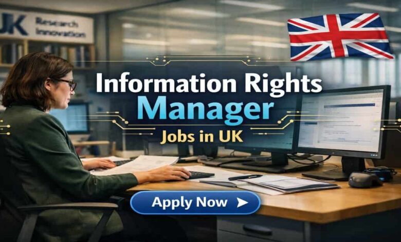 Information Rights Manager Jobs in UK