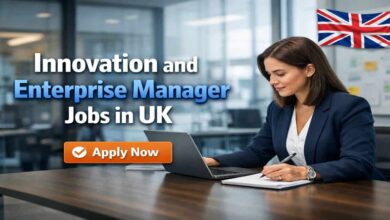 Innovation and Enterprise Manager Jobs in UK