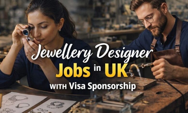 Jewellery Designer Jobs in UK with Visa Sponsorship