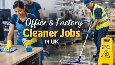 Office and Factory Cleaner Jobs in UK