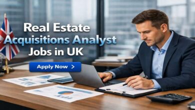 Real Estate Acquisitions Analyst Jobs in UK